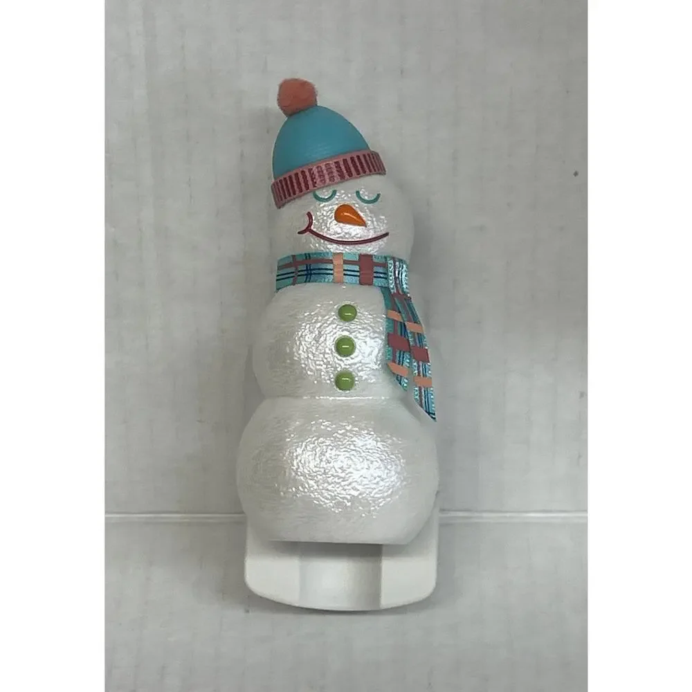 YANKEE CANDLE CHRISTMAS HOLIDAY SNOWMAN SCENTPLUG DIFFUSER